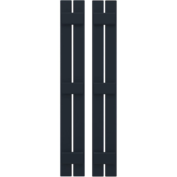 Ekena Millwork Americraft 2-Board, 3 Batten Exterior Real Wood Spaced Board-n-Batten Shutters, ARW401SB207X43OBH, PR ARW401SB207X43OBH - main